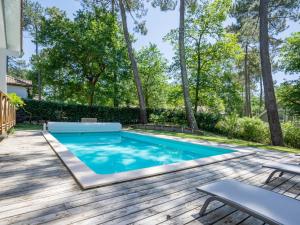 Villa à Biscarrosse avec piscine chauffée et jardin pour 6 personnes - FR-1-521-93