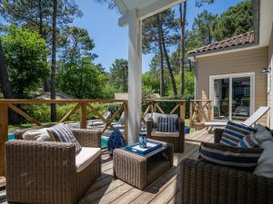 Villa à Biscarrosse avec piscine chauffée et jardin pour 6 personnes - FR-1-521-93