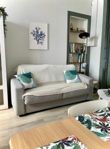 La Batelière, appartement mer avec patio privé