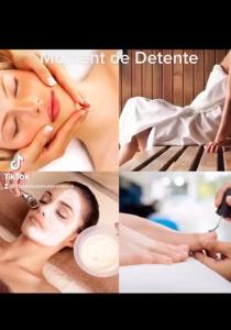 B&B / Chambres d'hotes La Duchesse - SPA-JACUZZI - MASSAGE- SAUNA - 4 SAISONS - Piscine chauffee Toute l'annee - 800m centre ville : photos des chambres