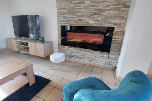 Villas La villa du lac a Mesnil Saint Pere : photos des chambres