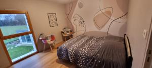 Sejours chez l'habitant chambres tout confort : Chambre Double - Vue sur Jardin