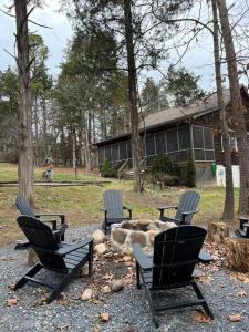 Cozy Cabin w Indoor Fireplace & Tranquil views