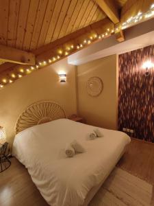 Appartement plein centre village, vue montagnes, proximité immédiate lac