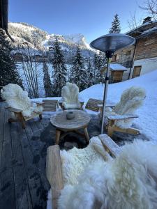 Chalets Chalet de l'Ours : 4 etoiles-spa-proche des pistes : photos des chambres