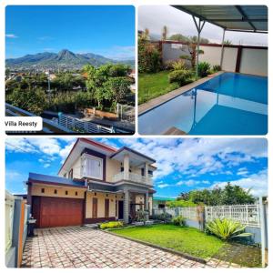 REESTY VILLA KOLAM RENANG VIEW GUNUNG dekat ALUN2