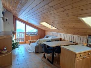 Appartements Calme & cosy vue exceptionnelle sur le mont blanc : photos des chambres