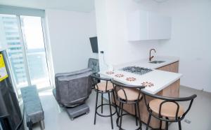 Apartamento 12 vista al mar, Playa Rodadero, Santa Marta