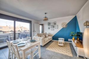 Appartements Modern'Blue - Gare Annemasse a 3min-Geneve acces direct : photos des chambres