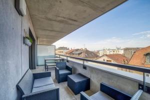 Appartements Modern'Blue - Gare Annemasse a 3min-Geneve acces direct : photos des chambres