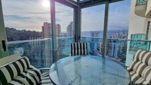 Skyline 14 Large and sunny all-day balcony with stunning sea views