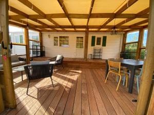 Charmant Mobile-home 6 personnes sur terrain privé à 200 m de la plage - PADRIG