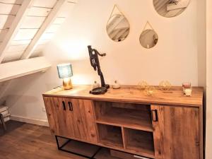 Appartements Appart de charme aux pieds des remparts, terrasse : photos des chambres