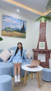 Blue House Nguyên Căn Ngay Trung Tâm Có Máy Lạnh