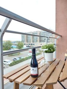 Studio 3 Bredene met strandcabine