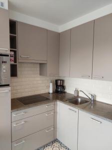 Studio 3 Bredene met strandcabine
