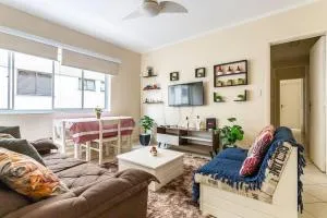 Apartamento encantador no Guarujá, praia da Enseada - Apenas 600m da praia ! - غوارويا