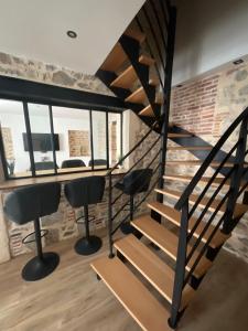 Maison atypique centre bourg 15kms du PDF et Parc Maulévrier