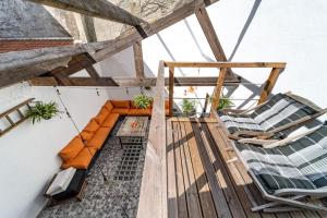 Appartements Loft industriel avec patio en centre-ville : photos des chambres