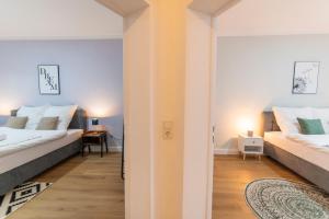 Peter Apartments - Wohnung 90qm, 3 Schlafzimmer, Küche, Wohnzimmer, Balkon, Netflix