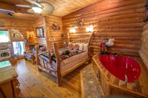 Log Cabin room in Adventure Suites
