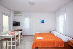 Studio with Terrace and Sea View room in Apartments with a parking space Pirovac Sibenik - 15320