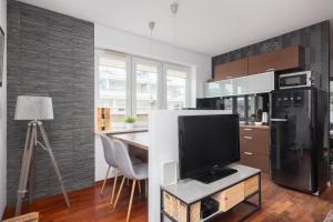 Bemowo Modern Grey Apartment