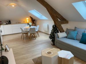 Chez Gustave charmant T2, 4 min place Ducale