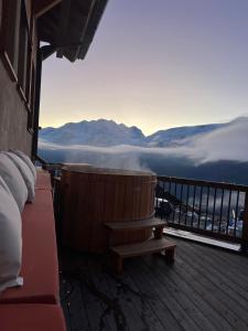 Chalet Le Yéti de Villard 14 Prs - Domaine Alpe dHuez - Bain nordique