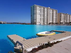 Depto algarrobo con vista al mar 6 personas