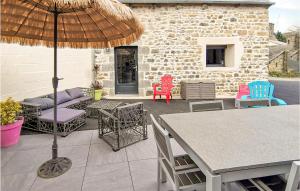 Maisons de vacances Beautiful home in Pldran with 2 Bedrooms and WiFi : photos des chambres