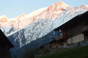 Appartements 2 bedroom Apartment in Les Houches Stone's throw from Prairon lift : photos des chambres