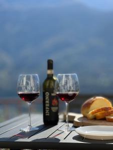 Panoramic Apartment Italian Alps Valtellina near Sondrio, Tirano