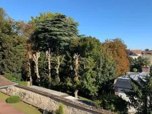 Studio calme, Grand parquet,Chateau,INSEAD - 蒙塔日