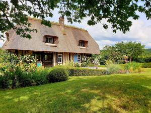 Maisons de vacances Chaumiere Normande Djalelo proche Honfleur : photos des chambres