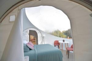 Tentes de luxe Bulle Hirondelle : photos des chambres