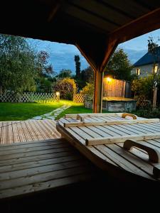 Gîte cottage à 5 min de Dinan avec bain nordique "Côté Jardin"