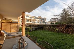 Appartements Appartement tres calme, terrasse & jardin en ville : photos des chambres