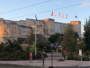 Appartements Abbaye aux Hommes, deco et confort, au centre-ville, pour 2, 3 ou 4 personnes : photos des chambres