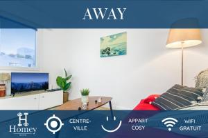 Homey AWAY - Centre-ville   Au Calme   Proche des transports pour Genève