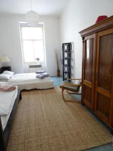 Garden Apartment on Art Nouveau Street in Central Prague