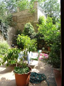 Garden Apartment on Art Nouveau Street in Central Prague