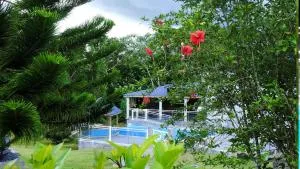 Appartement spacieux à Lamentin + piscine et jacuzzi. - Bis