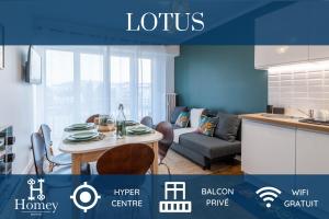 Homey LOTUS Centre   Proche Gare avec accès à  Genève