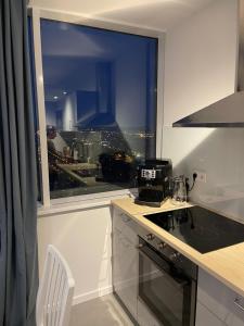 34 floor at the top of the Baltic