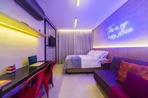 Lindo apartamento frente para praia, Wi-Fi - Campo Grande