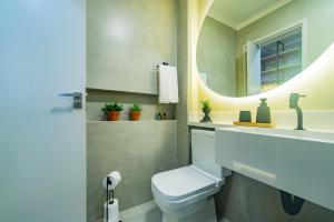 Lindo apartamento frente para praia, Wi-Fi