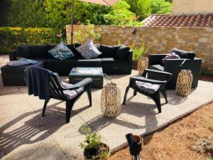 Villa les 3 lumières 8-10 personnes, Clim, piscine à proximité des plages