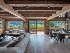 Chalet Luxe 12 Pers. Face aux Pistes avec Skiroom, Garage, Salle de Sport et Services Inclus - FR-1-569-19