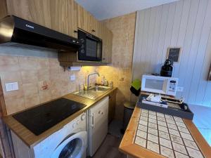 Châtel : 2 pièces pour 4 pers, terrasse, parking - FR-1-198-224